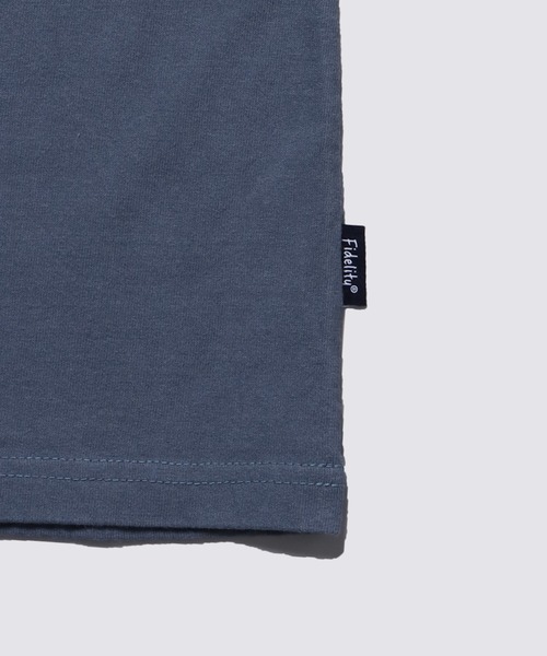FIDELITY(フィデリティ)の「EMBREM POCKET S/S TEE / 半袖ポケットTシャツ(Tシャツ/カットソー・メンズ・オフホワイト/グレー/スカイブルー/ブラック/ミント・X-LARGE/LARGE/MEDIUM)」の12枚目の写真