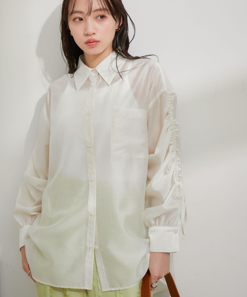 VIS（ビス）の「カップ付きキャミソール【洗える】（キャミソール・レディース・ホワイト/ブラック・FREE）」の6枚目の写真