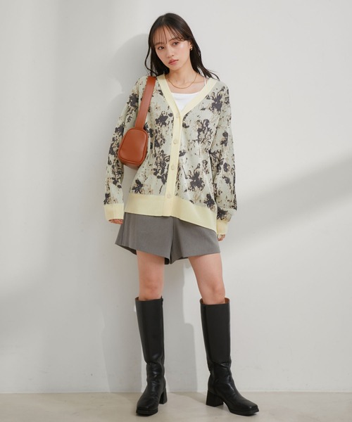 VIS（ビス）の「カップ付きキャミソール【洗える】（キャミソール・レディース・ホワイト/ブラック・FREE）」の7枚目の写真