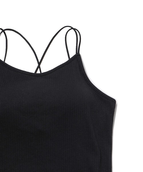 VIS（ビス）の「カップ付きキャミソール【洗える】（キャミソール・レディース・ホワイト/ブラック・FREE）」の15枚目の写真