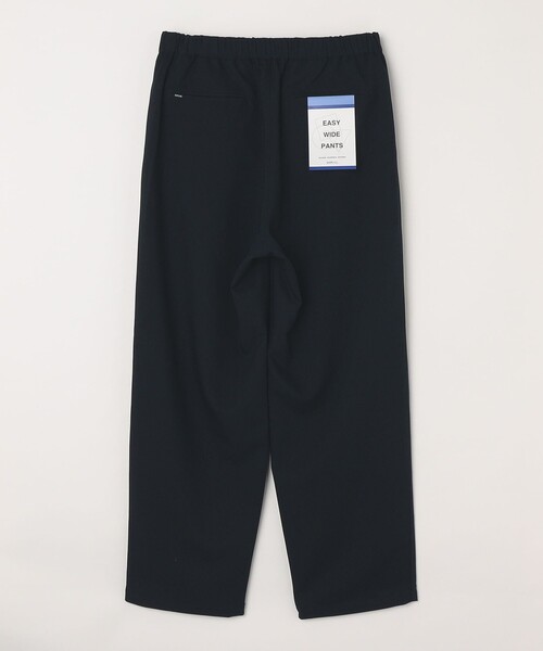 SHIPS any(シップス エニィ)の「SHIPS any: 〈手洗い可能〉ウールライク ワイド イージー パンツ (セットアップ対応)◇(その他パンツ・メンズ・ダークグレー/ネイビー・MEDIUM/LARGE)」の7枚目の写真