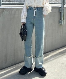 PAGEBOY | WEB限定アイテム/ターンUPデニムパンツ(デニムパンツ)