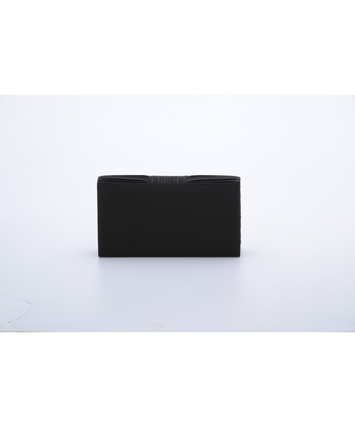 Placebo(プラシーボ)の「I字フラッププリーツ パーティークラッチバッグ(クラッチバッグ・レディース・シルバー/ベージュ/ブラック・FREE)」の18枚目の写真