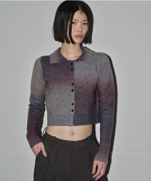TODAYFUL（トゥデイフル）の「Gradation Knit Shirts（ニット