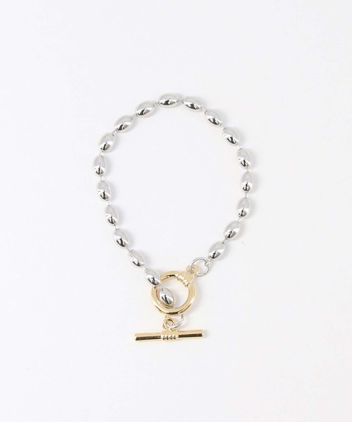 Gready Brilliant（グレディブリリアン）の「ＭＩＸカラーボールブレスレット（ブレスレット・レディース・シルバー×ゴールド・FREE）」の2枚目の写真