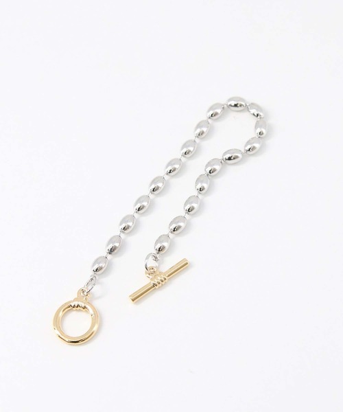 Gready Brilliant（グレディブリリアン）の「ＭＩＸカラーボールブレスレット（ブレスレット・レディース・シルバー×ゴールド・FREE）」の4枚目の写真