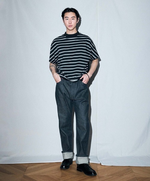 FACTOTUM(ファクトタム)の「【FACTOTUM】オーガニックデニムリジットバギーパンツ「Poul」(デニムパンツ・メンズ・インディゴブルー・32inch/28inch/31inch/29inch/30inch)」の16枚目の写真