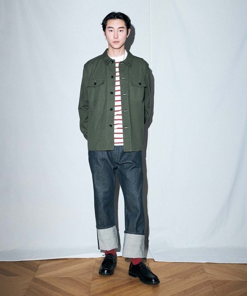 FACTOTUM(ファクトタム)の「【FACTOTUM】オーガニックデニムリジットバギーパンツ「Poul」(デニムパンツ・メンズ・インディゴブルー・32inch/28inch/31inch/29inch/30inch)」の17枚目の写真
