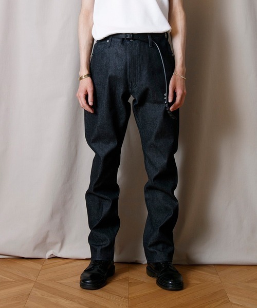 FACTOTUM(ファクトタム)の「【FACTOTUM】オーガニックデニムリジットバギーパンツ「Poul」(デニムパンツ・メンズ・インディゴブルー・32inch/28inch/31inch/29inch/30inch)」の9枚目の写真