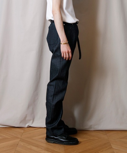 FACTOTUM(ファクトタム)の「【FACTOTUM】オーガニックデニムリジットバギーパンツ「Poul」(デニムパンツ・メンズ・インディゴブルー・32inch/28inch/31inch/29inch/30inch)」の10枚目の写真