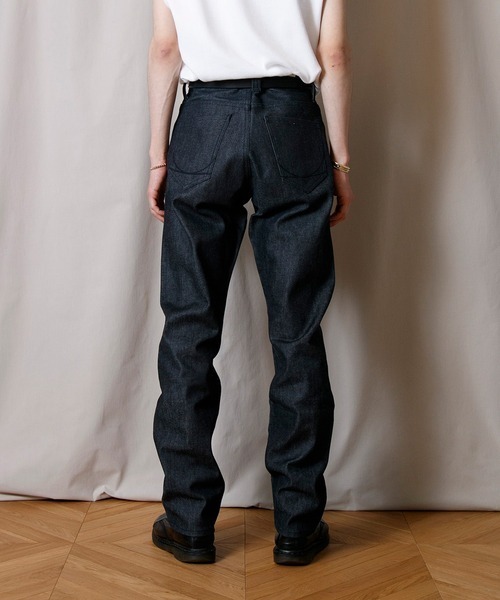 FACTOTUM(ファクトタム)の「【FACTOTUM】オーガニックデニムリジットバギーパンツ「Poul」(デニムパンツ・メンズ・インディゴブルー・32inch/28inch/31inch/29inch/30inch)」の11枚目の写真