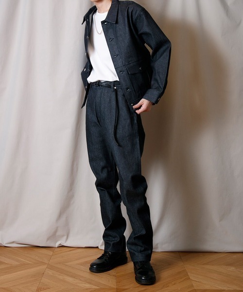 FACTOTUM(ファクトタム)の「【FACTOTUM】オーガニックデニムリジットバギーパンツ「Poul」(デニムパンツ・メンズ・インディゴブルー・32inch/28inch/31inch/29inch/30inch)」の14枚目の写真