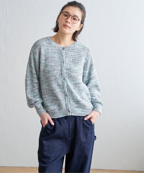 LBC（エルビーシー）の「ラメ2WAYニット（カーディガン/ボレロ・レディース・その他21/ミント・M）」の22枚目の写真