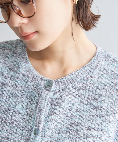 LBC（エルビーシー）の「ラメ2WAYニット（カーディガン/ボレロ・レディース・その他21/ミント・M）」の17枚目の写真