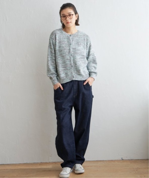 LBC（エルビーシー）の「ラメ2WAYニット（カーディガン/ボレロ・レディース・その他21/ミント・M）」の8枚目の写真