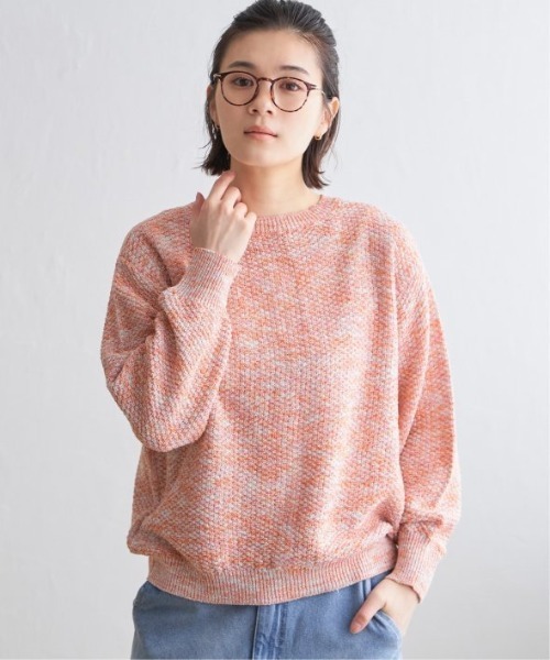 LBC（エルビーシー）の「ラメ2WAYニット（カーディガン/ボレロ・レディース・その他21/ミント・M）」の9枚目の写真