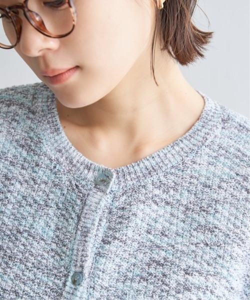 LBC（エルビーシー）の「ラメ2WAYニット（カーディガン/ボレロ・レディース・その他21/ミント・M）」の14枚目の写真
