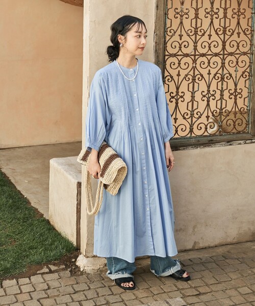 FREAK'S STORE（フリークスストア）の「インド ピンタックワンピース