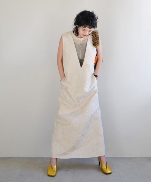 MECRE（メクル）の「2WAYジャガードワンピース（ワンピース）」 - WEAR