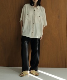 anuke（アンヌーク）の「anuke Twill Over Shirts ツイル