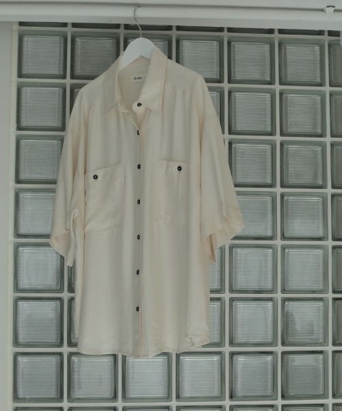 anuke（アンヌーク）の「anuke Twill Over Shirts ツイル