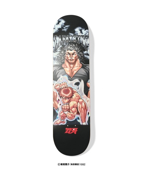 LFYT×グラップラー刃牙 - BAKI YUJIRO SKATE DECK スケートボードデッキ - LE242301