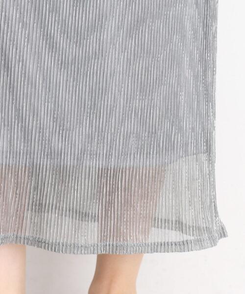 THE SHOP TK （ザ ショップ ティーケー ）の「◆シャイニーナロースカート【洗える】（スカート・レディース・ゴールド/シルバー/ブラック・12/13）」の14枚目の写真