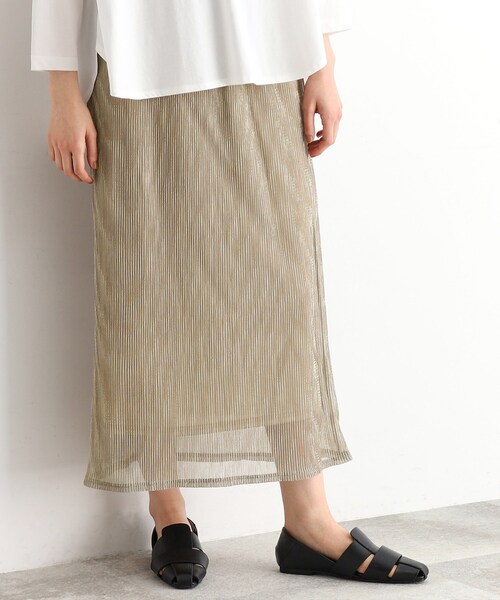 THE SHOP TK （ザ ショップ ティーケー ）の「◆シャイニーナロースカート【洗える】（スカート・レディース・ゴールド/シルバー/ブラック・12/13）」の15枚目の写真