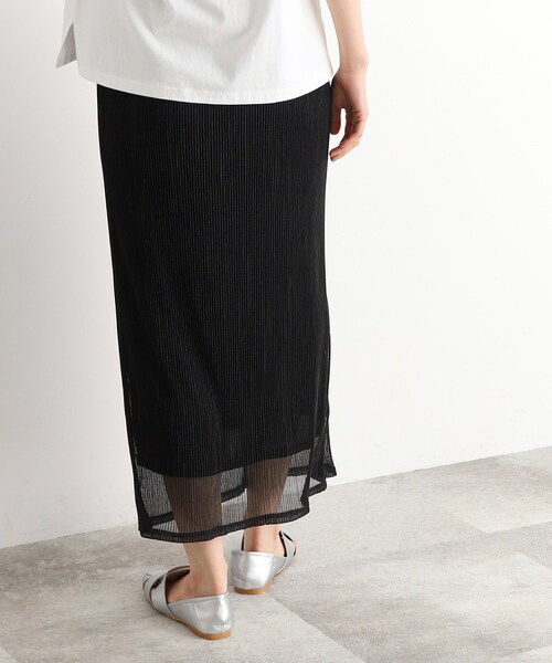 THE SHOP TK （ザ ショップ ティーケー ）の「◆シャイニーナロースカート【洗える】（スカート・レディース・ゴールド/シルバー/ブラック・12/13）」の20枚目の写真