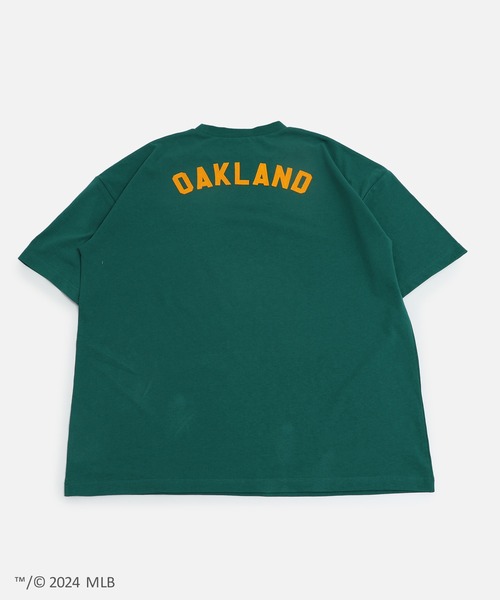 MLB(メジャーリーグベースボール)の「MLB ロゴ半袖Tシャツ(Tシャツ/カットソー・メンズ・ホワイト/ブルー/グリーン・S/M/L)」の14枚目の写真