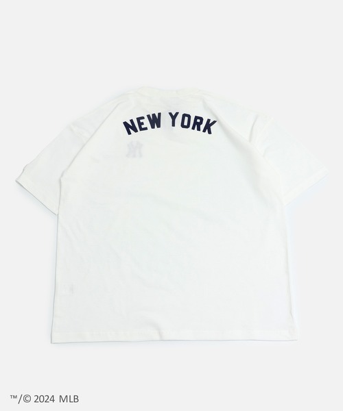 MLB(メジャーリーグベースボール)の「MLB ロゴ半袖Tシャツ(Tシャツ/カットソー・メンズ・ホワイト/ブルー/グリーン・S/M/L)」の9枚目の写真