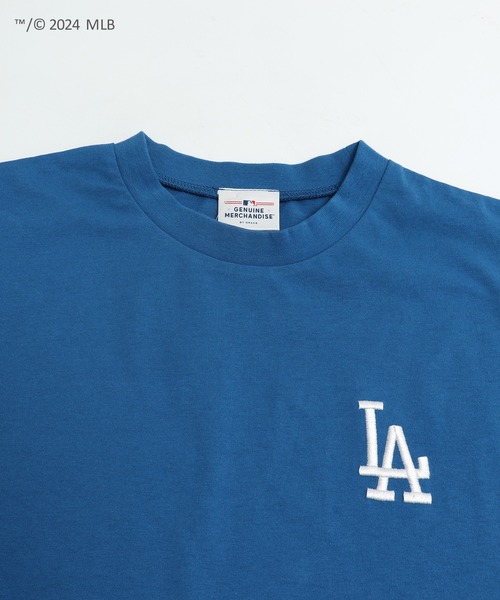 MLB(メジャーリーグベースボール)の「MLB ロゴ半袖Tシャツ(Tシャツ/カットソー・メンズ・ホワイト/ブルー/グリーン・S/M/L)」の6枚目の写真