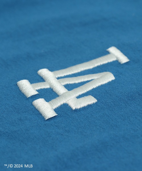 MLB(メジャーリーグベースボール)の「MLB ロゴ半袖Tシャツ(Tシャツ/カットソー・メンズ・ホワイト/ブルー/グリーン・S/M/L)」の7枚目の写真