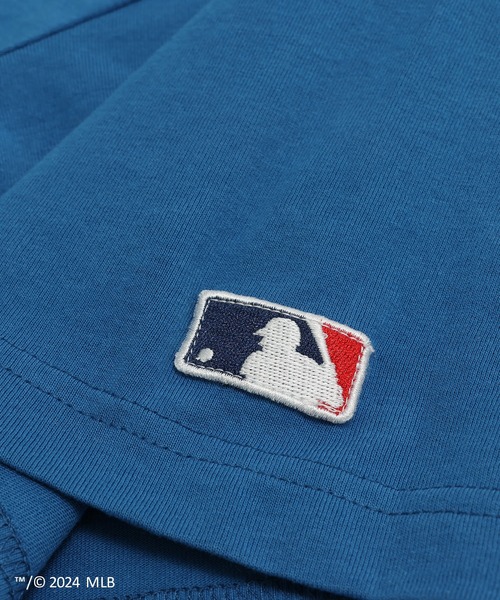MLB(メジャーリーグベースボール)の「MLB ロゴ半袖Tシャツ(Tシャツ/カットソー・メンズ・ホワイト/ブルー/グリーン・S/M/L)」の11枚目の写真
