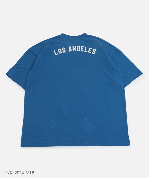MLB(メジャーリーグベースボール)の「MLB ロゴ半袖Tシャツ(Tシャツ/カットソー・メンズ・ホワイト/ブルー/グリーン・S/M/L)」の5枚目の写真
