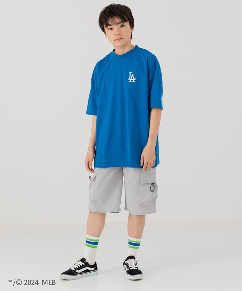 MLB(メジャーリーグベースボール)の「MLB ロゴ半袖Tシャツ(Tシャツ/カットソー・メンズ・ホワイト/ブルー/グリーン・S/M/L)」の17枚目の写真