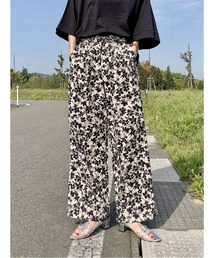 BACK NUMBER | 【BACK NUMBER】接触冷感ワイドイージーパンツ(その他パンツ)