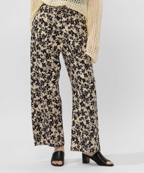 BACK NUMBER（バックナンバー）の「【BACK NUMBER】接触冷感ワイドイージーパンツ（その他パンツ・レディース・ブルー/イエロー/ベージュ/ブラック・S/M/L）」の13枚目の写真