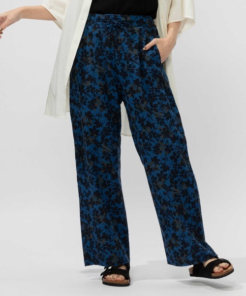 BACK NUMBER（バックナンバー）の「【BACK NUMBER】接触冷感ワイドイージーパンツ（その他パンツ・レディース・ブルー/イエロー/ベージュ/ブラック・S/M/L）」の14枚目の写真