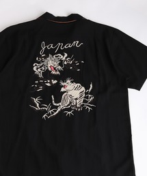 セール】HOUSTON レーヨンスカジャン 虎 龍 刺繍（スカジャン