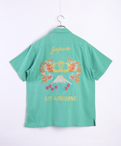 ＜極美品＞ヒューストン スーベニアシャツ パンダ ブラック シャツ 極美品＞ヒューストン スーベニアシャツ パンダ ブラック シャツ
