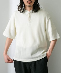 URBAN RESEARCH Sonny Label | ワッフルヘンリーショートスリーブTシャツ(Tシャツ/カットソー)