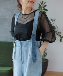 LEPSIM | チュール2WAYプルオーバー　117748(シャツ/ブラウス)