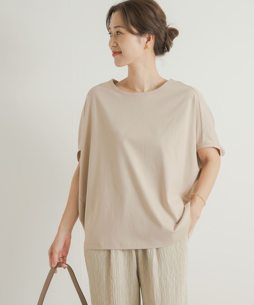 「URBAN RESEARCH DOORS」 スウェットカットソー MEDIUM ライトベージュ レディース URBAN RESEARCH DOORS 「URBAN DOORS」 スウェットカットソー
