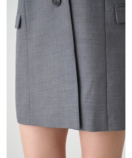 SNIDEL（スナイデル）の「オーバーサイズジレ（ベスト・レディース・ホワイト/ブラック/グレー・FREE）」の11枚目の写真