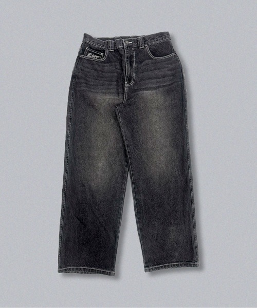 centimeter(センチメーター)の「CMT ruler washed denim pants(デニムパンツ・メンズ・ブラック/ライトブルー/ブラウン/ブルー系その他・MEDIUM/LARGE/X-LARGE)」の16枚目の写真