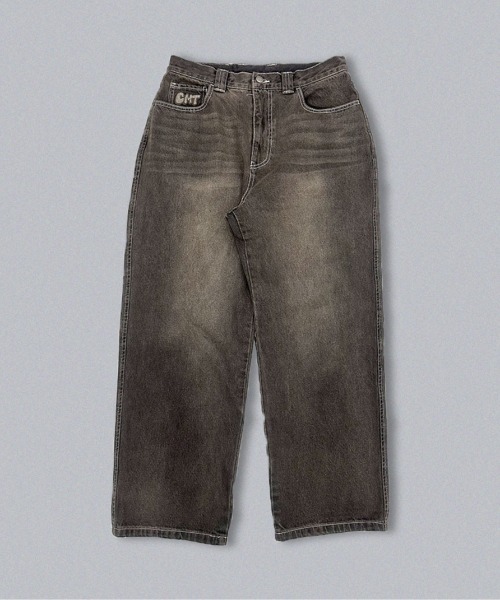 centimeter(センチメーター)の「CMT ruler washed denim pants(デニムパンツ・メンズ・ブラック/ライトブルー/ブラウン/ブルー系その他・MEDIUM/LARGE/X-LARGE)」の18枚目の写真
