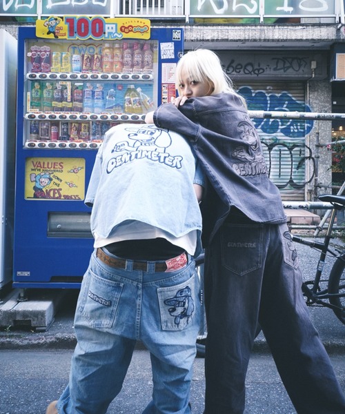 centimeter(センチメーター)の「CMT ruler washed denim pants(デニムパンツ・メンズ・ブラック/ライトブルー/ブラウン/ブルー系その他・MEDIUM/LARGE/X-LARGE)」の21枚目の写真