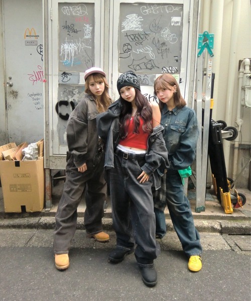 centimeter(センチメーター)の「CMT ruler washed denim pants(デニムパンツ・メンズ・ブラック/ライトブルー/ブラウン/ブルー系その他・MEDIUM/LARGE/X-LARGE)」の10枚目の写真