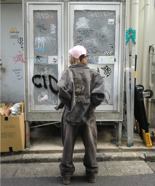 centimeter(センチメーター)の「CMT ruler washed denim pants(デニムパンツ・メンズ・ブラック/ライトブルー/ブラウン/ブルー系その他・MEDIUM/LARGE/X-LARGE)」の13枚目の写真